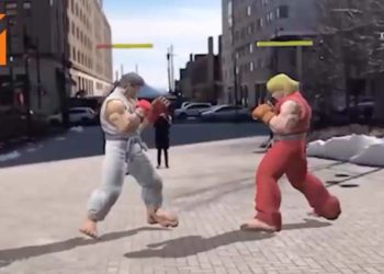 大神制作AR版《Street Fighter》！还原真实的街头对决！