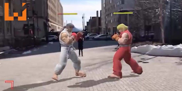 大神制作AR版《Street Fighter》！还原真实的街头对决！