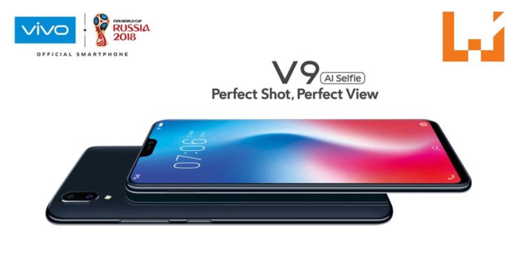 Vivo宣布推出Vivo V9!19:9刘海全面屏手机只需RM1,399!