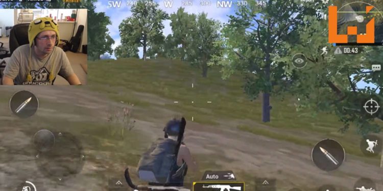 外国实况主用键盘和滑鼠来玩《PUBG Mobile》！一局收18人头！