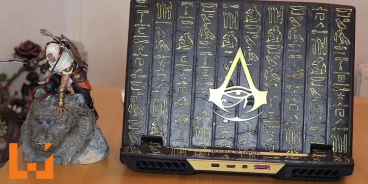 大神改造ASUS ROG电竞笔电！还原独特《Assassin’s Creed: Origins》古埃及画风！