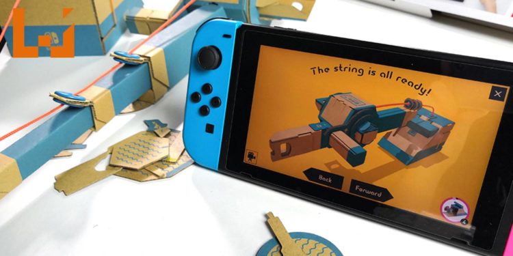 《Nintendo Labo》开箱心得！失去的童真瞬间归来！