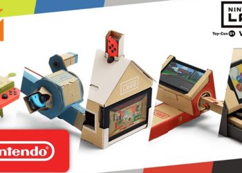Nintendo正式推出《Nintendo Labo》！纸板设计免费下载！