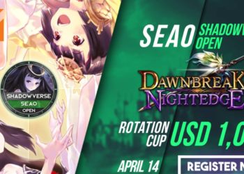 《Shadowverse》宣布在东南亚和大洋洲举办电竞赛事！冠军将能获得100万USD！