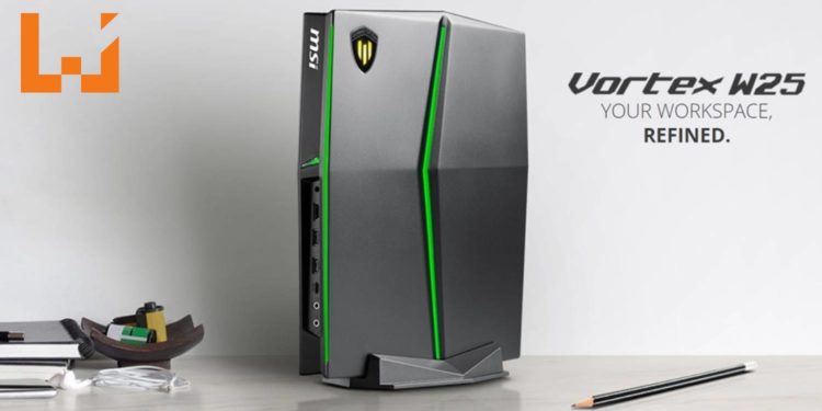 MSI宣布推出全新Vorex W25工作站桌电及笔电!