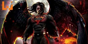 粉丝绘画DC和Marvel被魔化后的英雄！Superman惊变邪恶的堕天使！