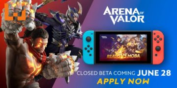 《AOV》NS版即将开启封测！只要填写官方问卷就有机会参加测试！