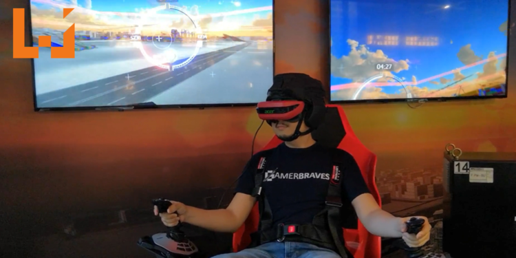 台湾Predator电竞活动-Dream Cave回顾！《Lightning Wing 闪电对决》VR游戏最酷炫！