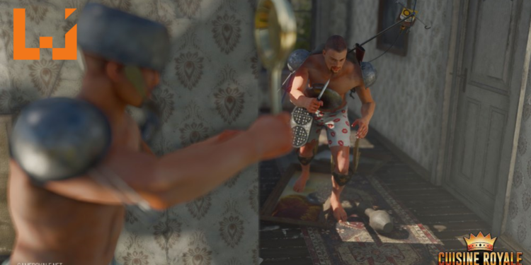 恶搞吃鸡游戏《Cuisine Royale》限时免费领取！平底锅真的是用来挡子弹了！