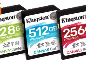 【Computex 2018】Kingston在展区展示新的Canvas系列SD与microSD卡！