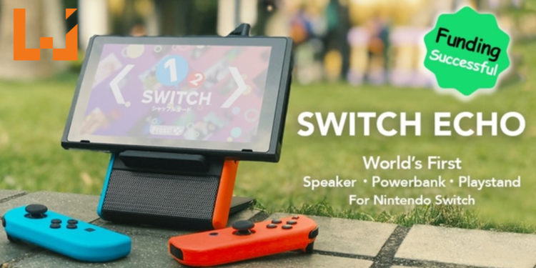 Power bank+Speaker？NS新配件“SwitchEcho”众筹中！