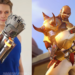 大神DIY《Overwatch》Doomfist拳套！发光 可变形 还冒烟？！