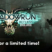 Steam游戏库喜加一！《Shadowrun Returns Deluxe》限时免费领取！
