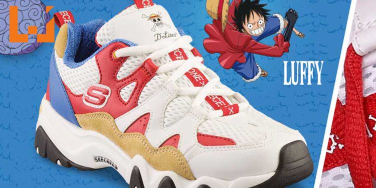 Skechers联合《One Piece》推出一系列运动鞋！穿了就能当海贼王！