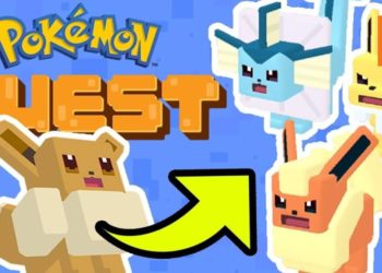 《Pokemon Quest》Eevee进化方式大公开！只要懂得搭配P力石即可！