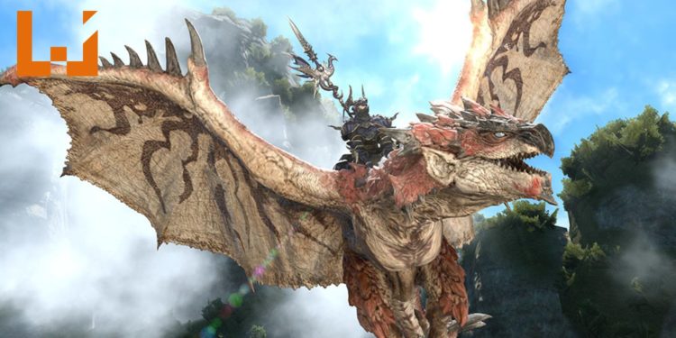 《Final Fantasy XIV》新《Mosnter Hunter》活动在8月开启！乘骑雄火龙翱翔天际！