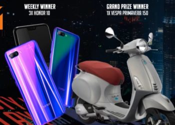 马来西亚honor举办Beauty in Malaysia拍照竞赛！拍照赢honor 10及Vespa Primavera 150电单车！
