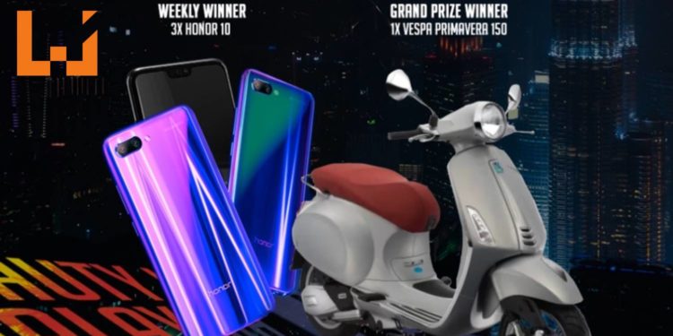 马来西亚honor举办Beauty in Malaysia拍照竞赛！拍照赢honor 10及Vespa Primavera 150电单车！