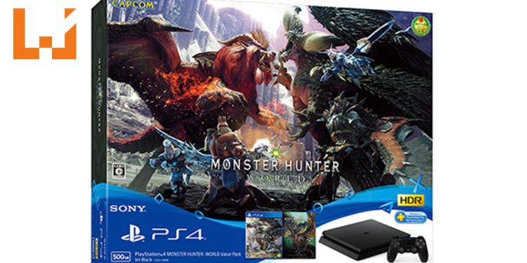 CAPCOM与PlayStation推出《Monster Hunter: World》+PS4主机同捆版！还包含简易攻略本！