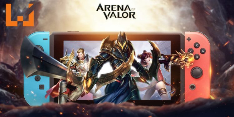 5v5 MOBA游戏《AOV》NS版正式公布上线时间！支持NS独有体感操作！