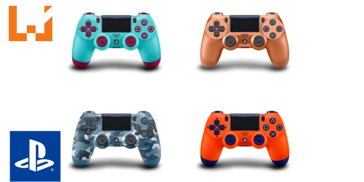 【更新】PlayStation官方宣布推出全新配色DualShock 4!玩游戏也要讲究时尚和颜值!
