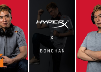 HyperX宣布赞助Masato “Bonchan” Takahashi耳机用于比赛或练习！