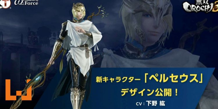 《无双大蛇3》正式公布新人物半神Perseus！关银屏神格化充满少女气息！