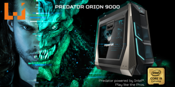 Acer公布全新搭载RTX系列显卡的Predator Orion系列电竞桌面电脑！最奢侈 最巅峰的游戏体验！