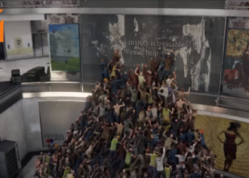 《World War Z》新预告公布！明年正式发售！高度还原大量丧尸潮！怎么射都射不完！