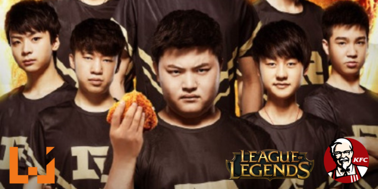 KFC再助电竞圈！《League of Legends》RNG战队受到KFC赞助支持！