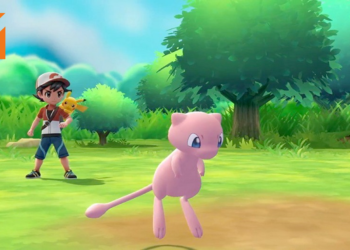 《Pokemon Let’s Go! Pikachu/Eevee》超能力属性Mew战斗演示！能释放其他Pokemon技能招式！