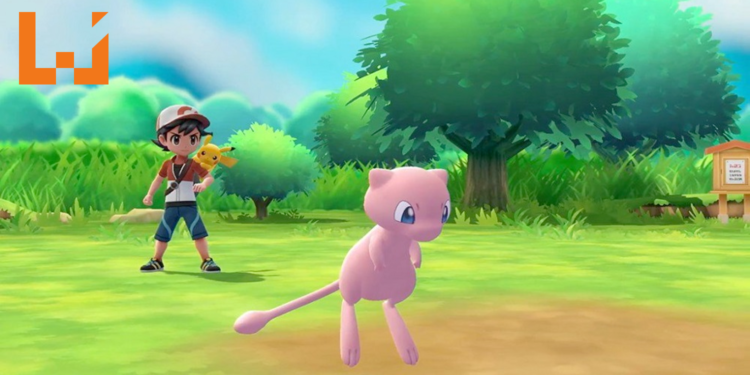 《Pokemon Let’s Go! Pikachu/Eevee》超能力属性Mew战斗演示！能释放其他Pokemon技能招式！