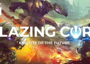 机甲对战游戏《Blazing Core: Knights of the Future》在Steam平台免费下载！进行3 VS 3的机甲之战！