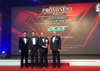Acer荣获BrandLaureate BestBrands Awards 2018最佳IT品牌选择！