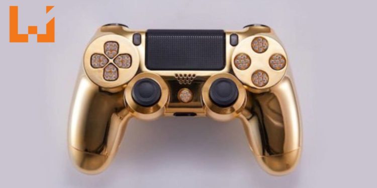 超奢侈镀金镶钻PS4手柄！售价竟超过RM58,000？！