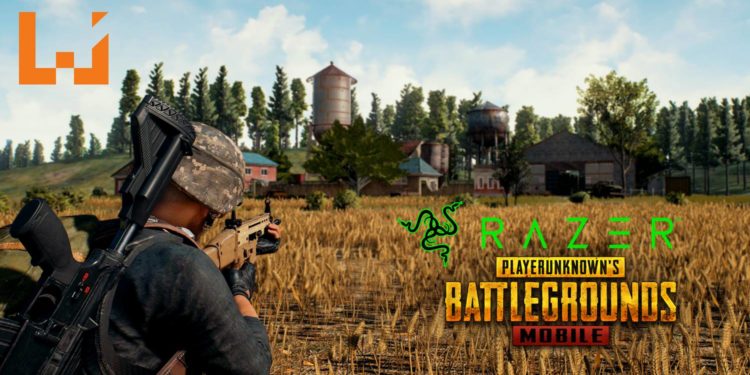 Razer x《PUBG Mobile》合作活动！储值送独一无二的Razer Logo降落伞！