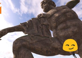 Ubisoft壮举！玩家们可以在《Assassin’s Creed Odyssey》攀爬Zeus的“小XX”来见证神威！