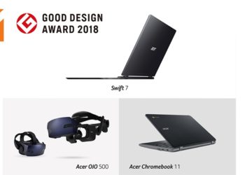 Acer旗下Acer Chromebook 11、Swift 7和Acer OJO 500 VR装置获得Good Game Award！