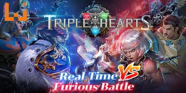 RTS手游《TripleHearts》正式推出！同时体验RTS以及RPG所带来的乐趣！