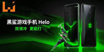 黑鲨手机第二代-黑鲨游戏手机Helo强势登场！手机竟然搭载高达10GB的RAM？！