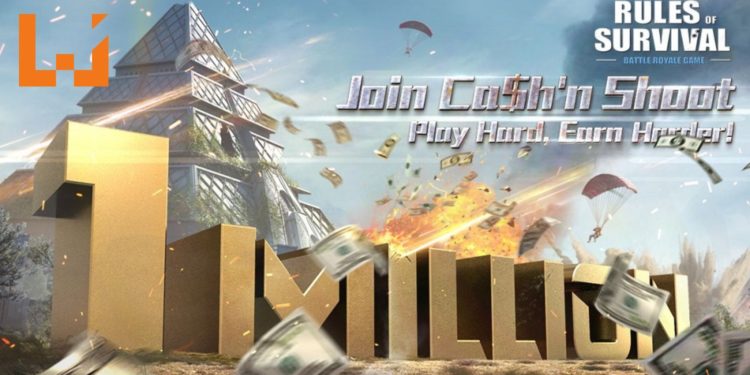 《Rules of Survival》周年庆举办Ca$h’n Shoot活动!一百万美金的奖池等着你来赢取!