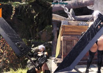 《Monster Hunter: World》PC版《Final Fantasy VII》Buster Sword MOD推出！人人都可以化身Cloud？！