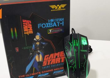 Wanuxi介绍MIKOYAN FOXBAT-1 GameStart限定版电竞滑鼠!酷炫又好用!
