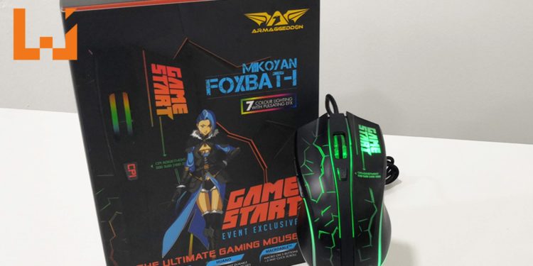Wanuxi介绍MIKOYAN FOXBAT-1 GameStart限定版电竞滑鼠!酷炫又好用!