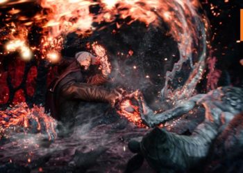 《Devil May Cry 5》全新游戏画面释出！Dante帅气斩杀各路恶魔！