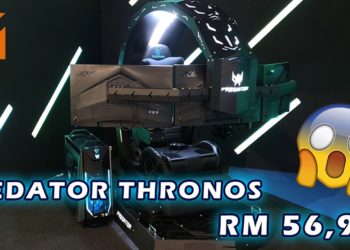我们试坐了售价近RM57,000的Predator Thronos电竞座舱！一坐就不想再起的打机神器！