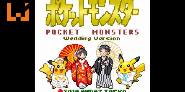 日本一对新人举办梦幻Pokemon主题婚礼！将浪漫爱情故事编成Pokemon游戏影片！