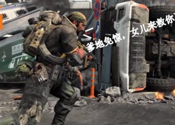 父亲玩《Call of Duty: Black Ops 4》大逃杀被击倒！五岁女儿淡定杀敌救父！
