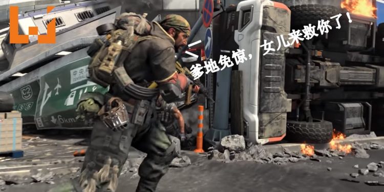 父亲玩《Call of Duty: Black Ops 4》大逃杀被击倒！五岁女儿淡定杀敌救父！