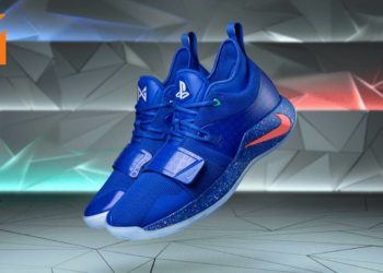 Nike PlayStation PG 2.5蓝色版本也来了！重度玩家的首选运动鞋！